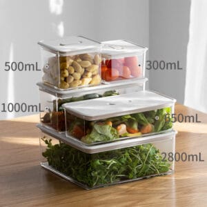 Crystal Clear Fresh Keeper Container
