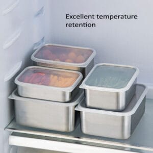 Stainless Steel Refrigerator Food Container