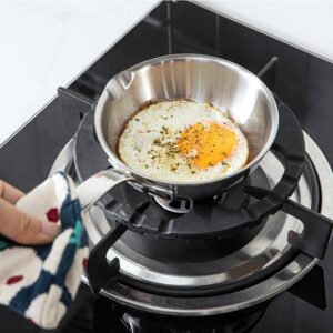 Julia Child Signature Stainless Steel Mini Sauce Pan Fried Egg Pan