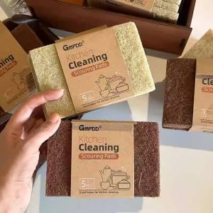 Natural Scouring Pads (5 Pack) - 100% Natural Sisal Fibers