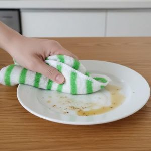 Bamboo Fiber Dishcloth