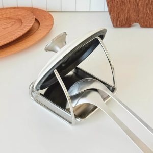 Stainless Steel Lid & Ladle Rest