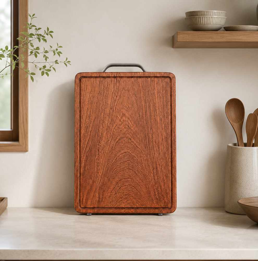 One-Piece Ebony Wood Cutting Board