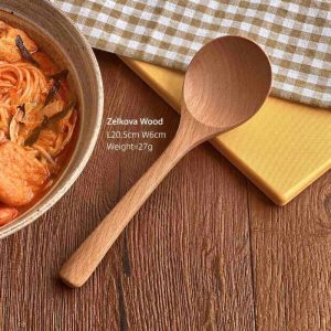 Zelkova Wood Soup Ladle